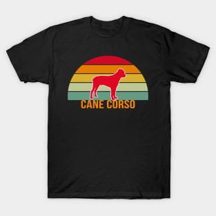 Cane Corso Vintage Silhouette T-Shirt